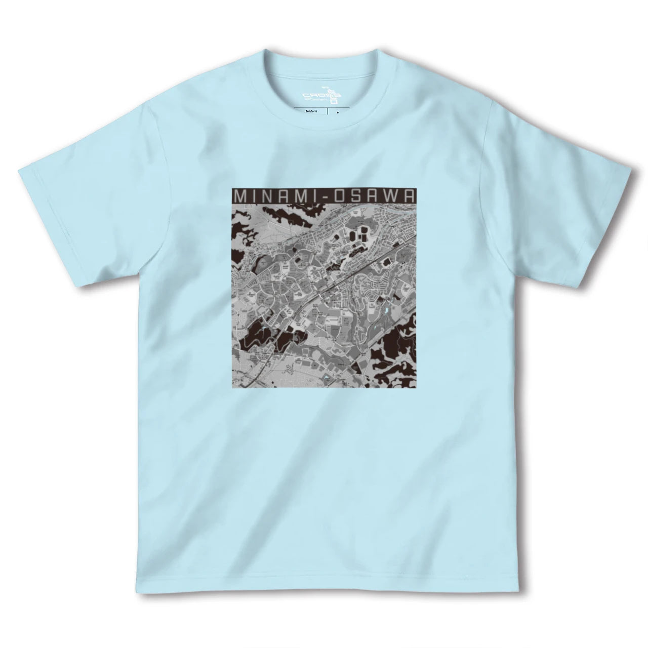 【南大沢(東京都)】地図柄ヘビーウェイトTシャツ