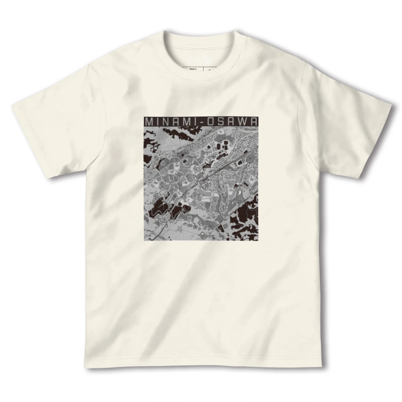 【南大沢(東京都)】地図柄ヘビーウェイトTシャツ