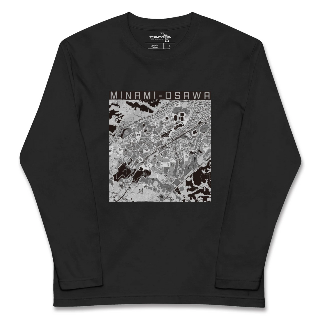 【南大沢(東京都)】地図柄ロングスリーブTシャツ