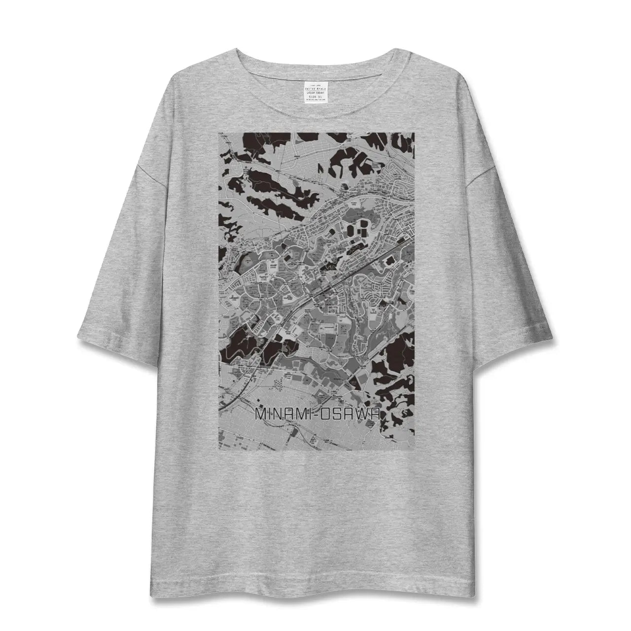 【南大沢(東京都)】地図柄ビッグシルエットTシャツ