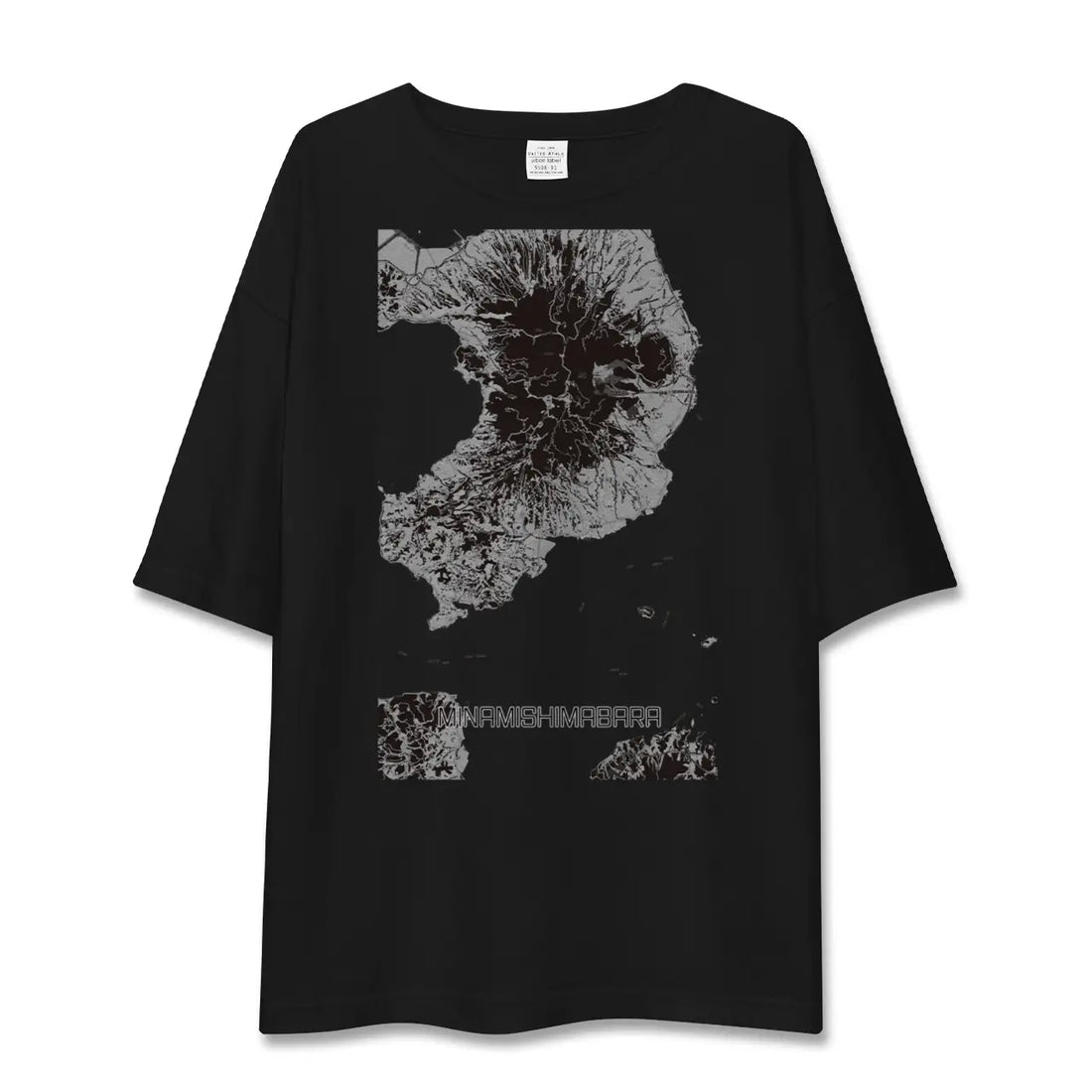 【南島原(長崎県)】地図柄ビッグシルエットTシャツ