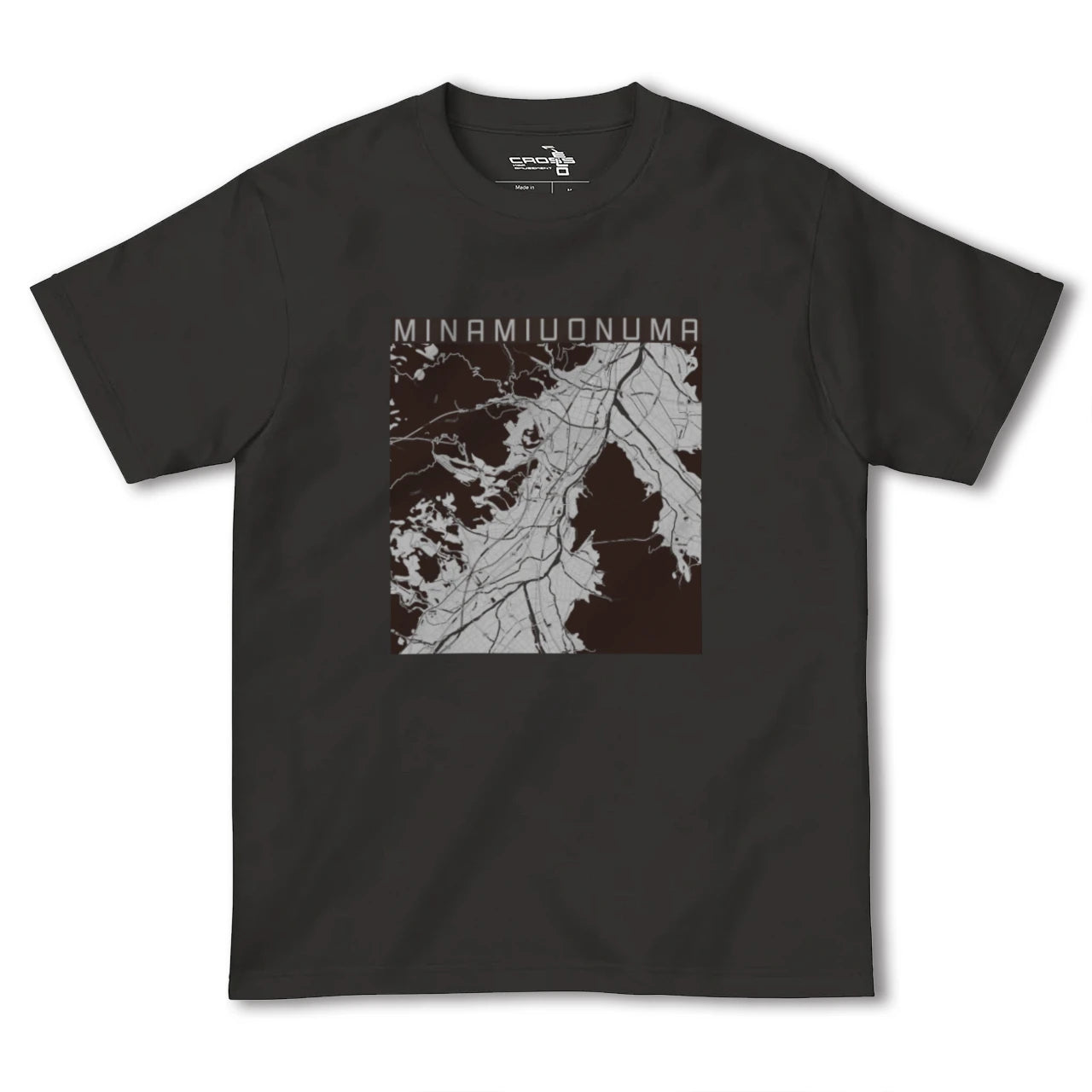 【南魚沼(新潟県)】地図柄ヘビーウェイトTシャツ