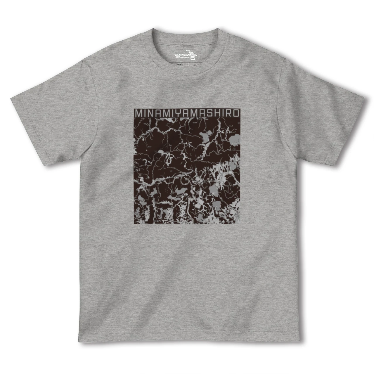 【南山城(京都府)】地図柄ヘビーウェイトTシャツ