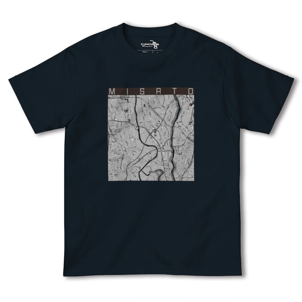 【三郷(埼玉県)】地図柄ヘビーウェイトTシャツ