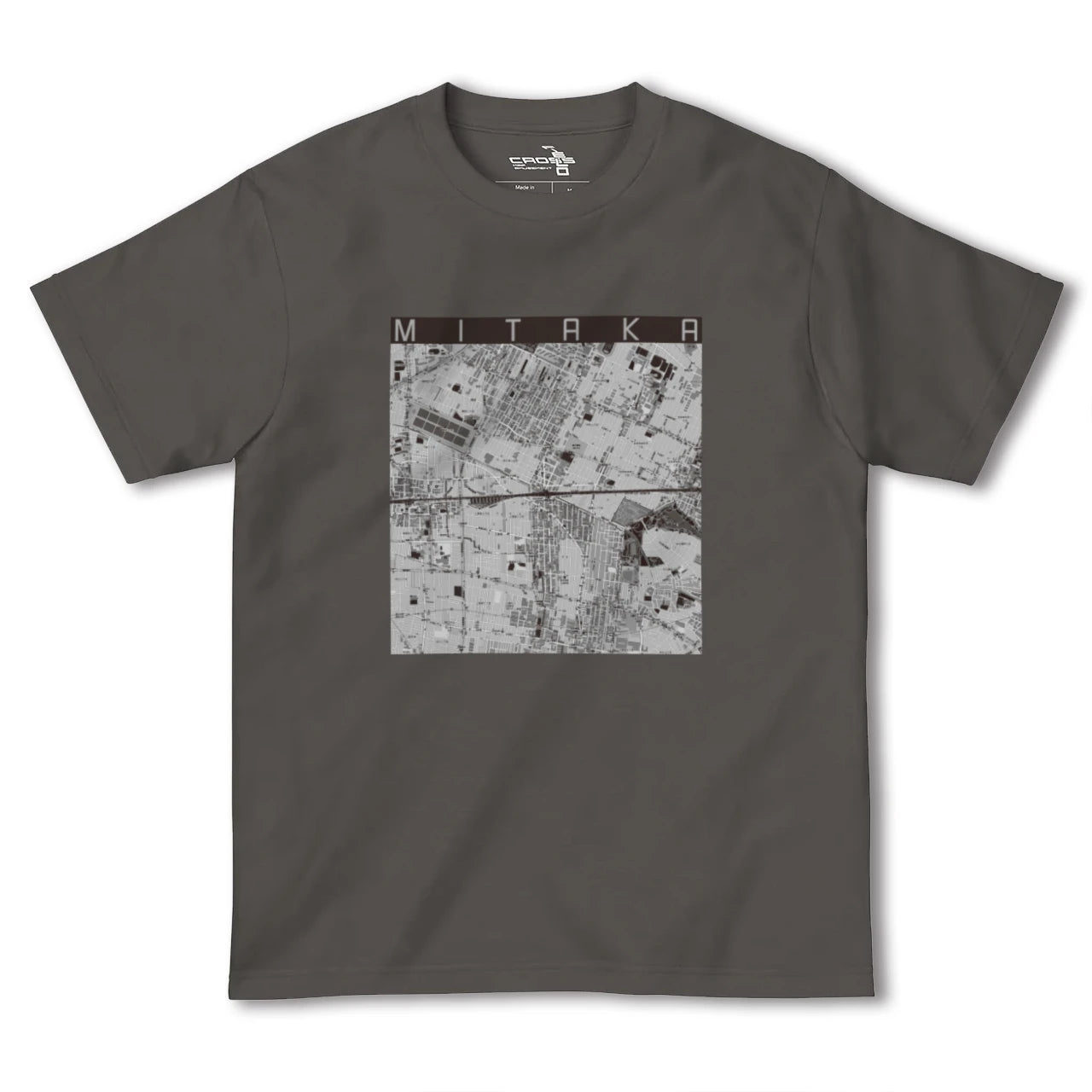 【三鷹(東京都)】地図柄ヘビーウェイトTシャツ