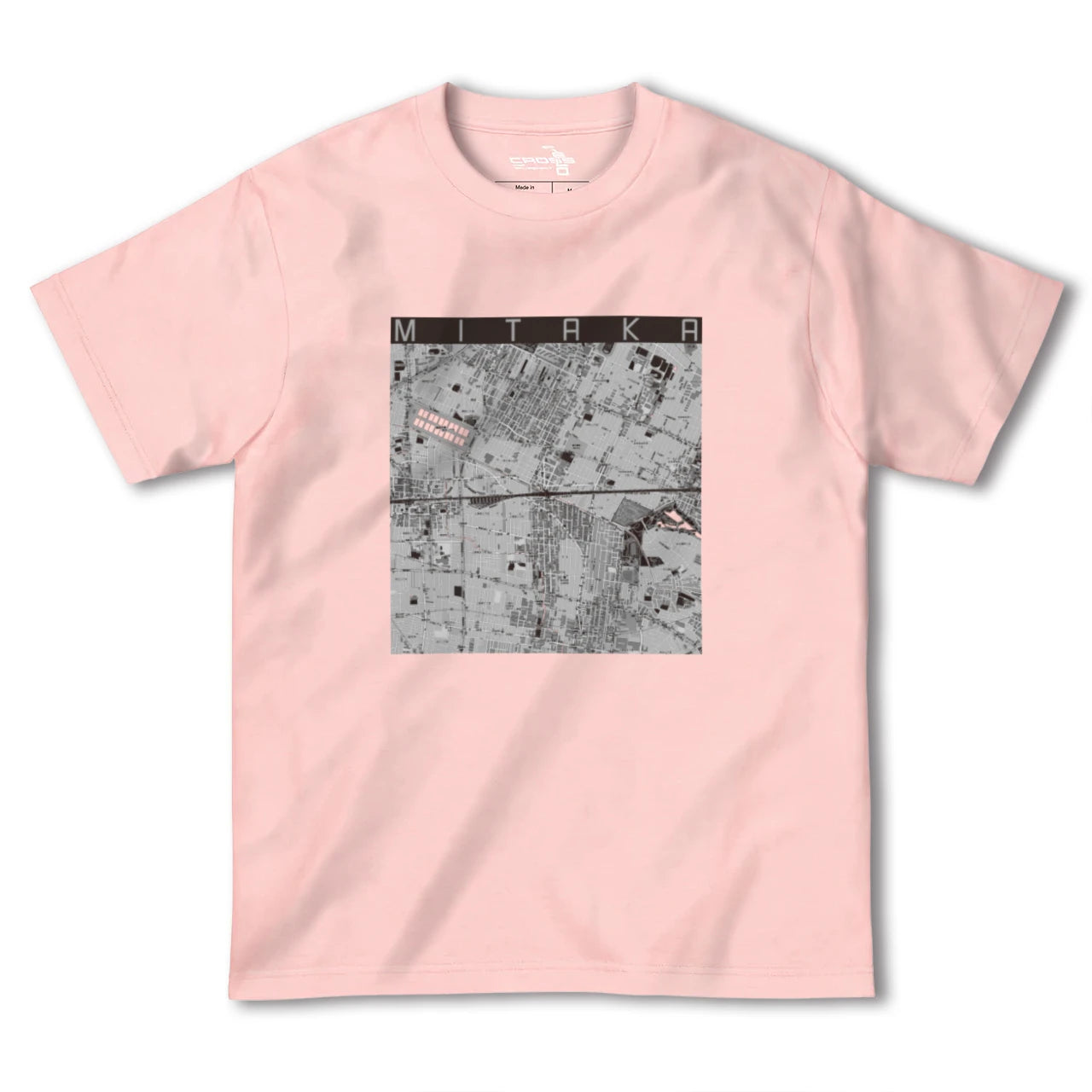 【三鷹(東京都)】地図柄ヘビーウェイトTシャツ
