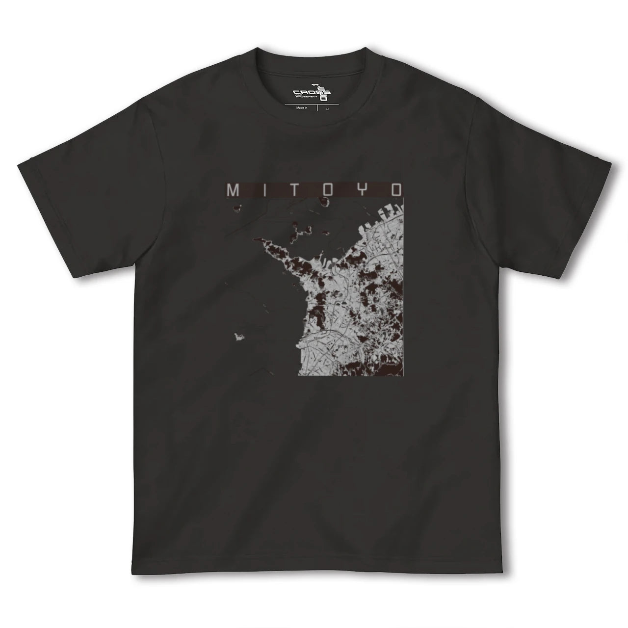 【三豊(香川県)】地図柄ヘビーウェイトTシャツ