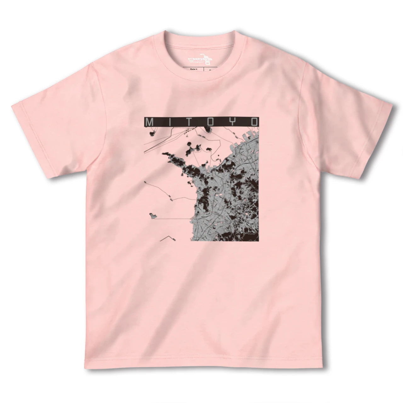 【三豊(香川県)】地図柄ヘビーウェイトTシャツ