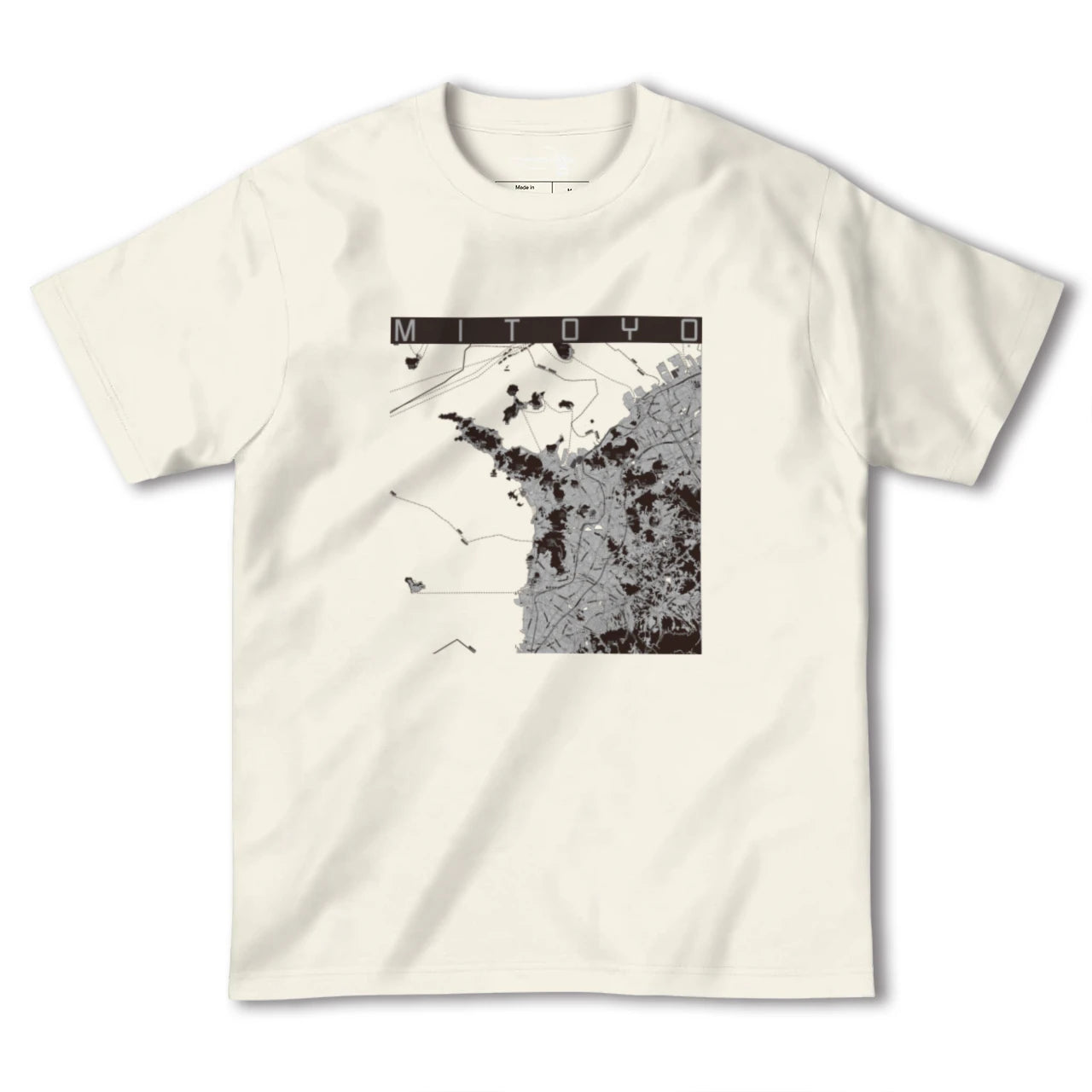 【三豊(香川県)】地図柄ヘビーウェイトTシャツ