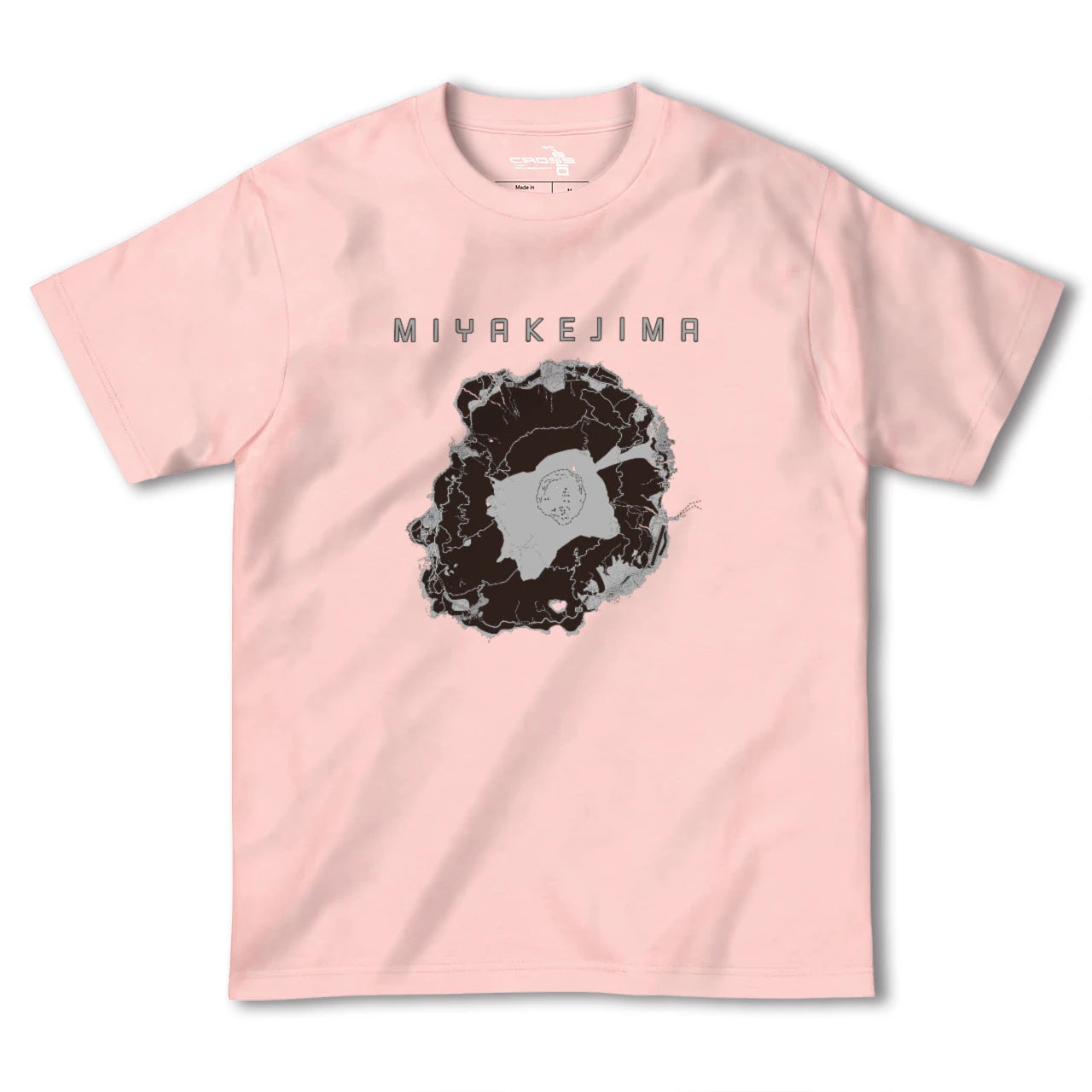 【三宅島(東京都)】地図柄ヘビーウェイトTシャツ