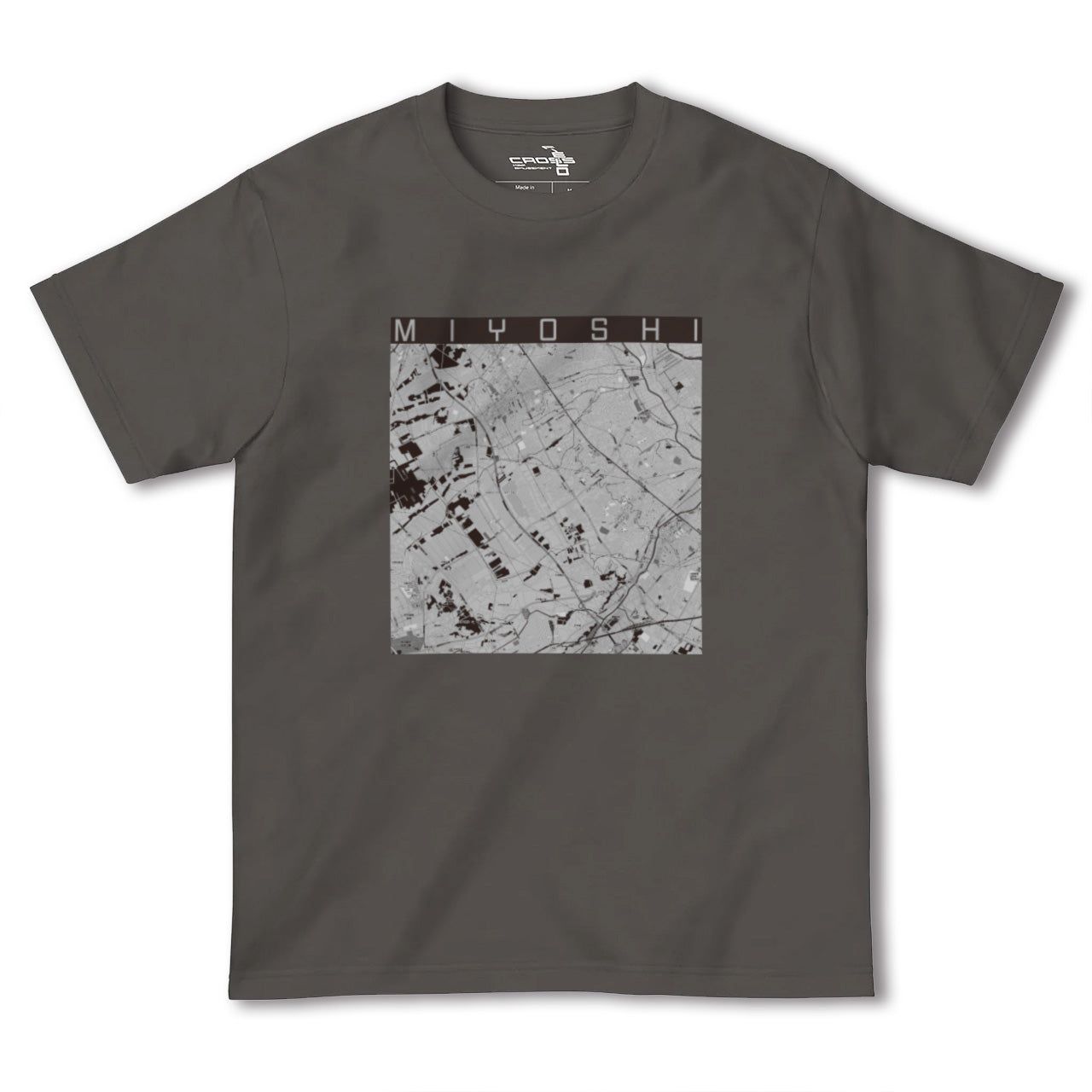 【三芳(埼玉県)】地図柄ヘビーウェイトTシャツ