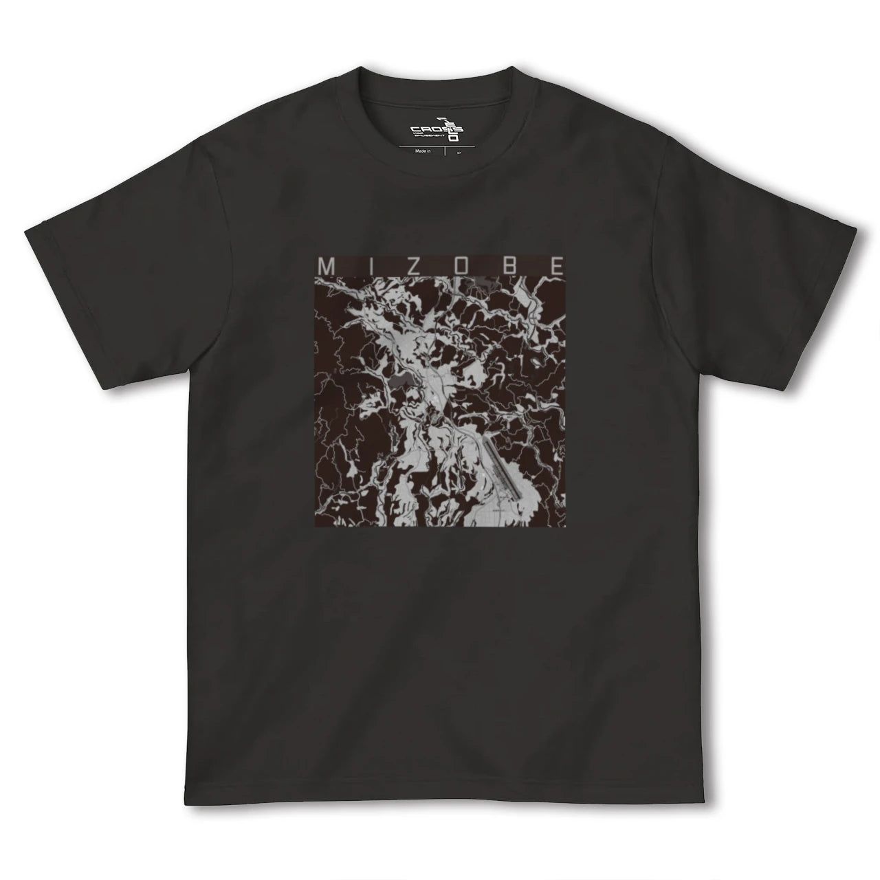 【溝辺(鹿児島県)】地図柄ヘビーウェイトTシャツ