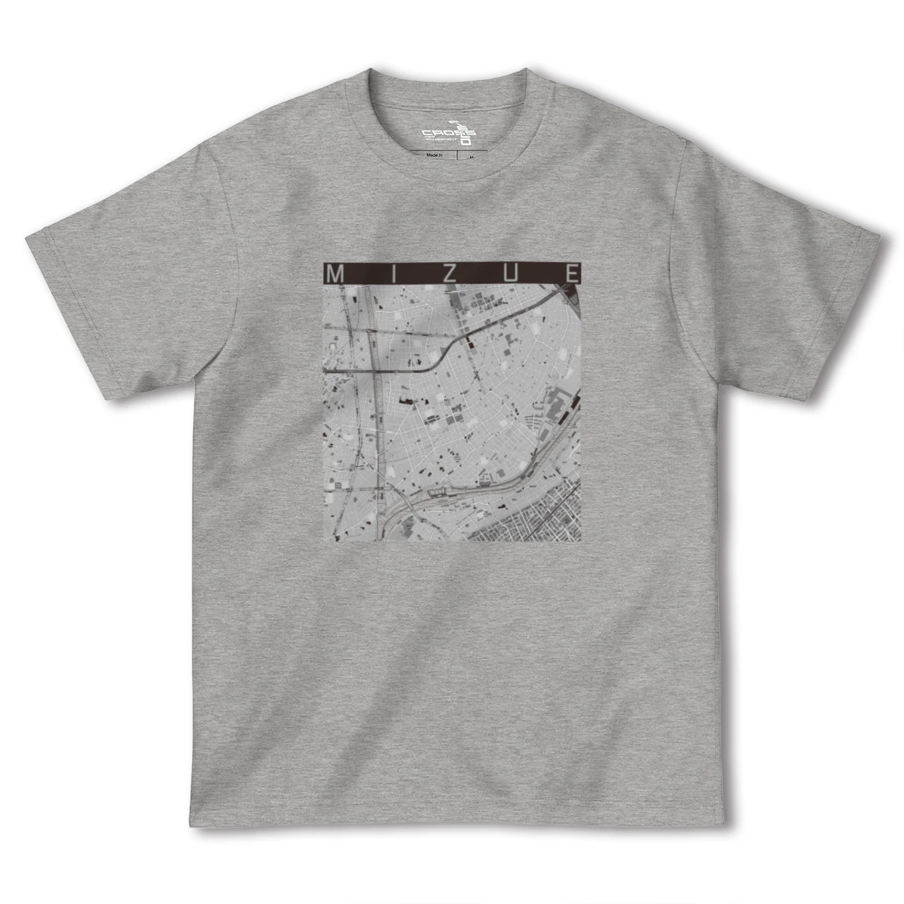 【瑞江(東京都)】地図柄ヘビーウェイトTシャツ