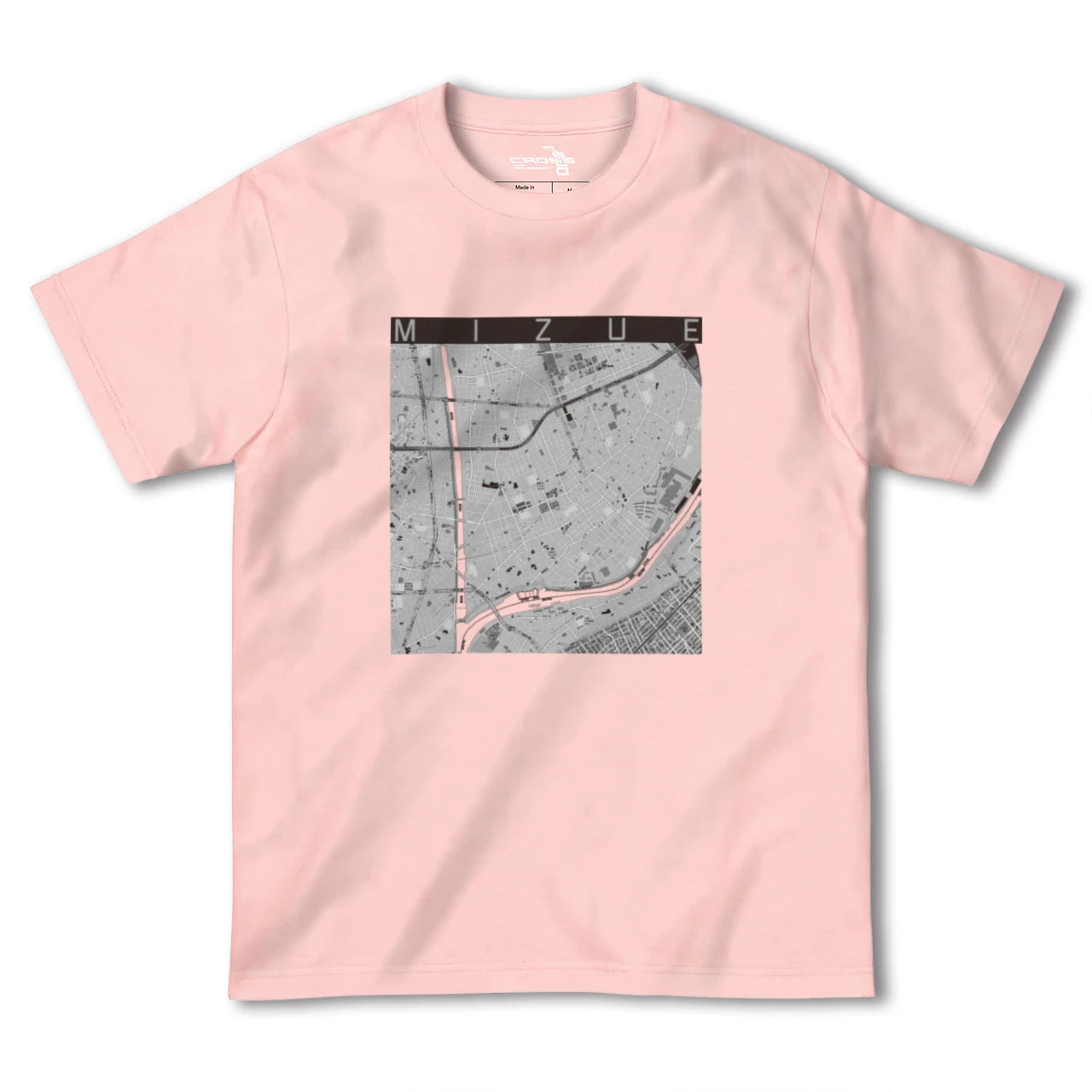 【瑞江(東京都)】地図柄ヘビーウェイトTシャツ