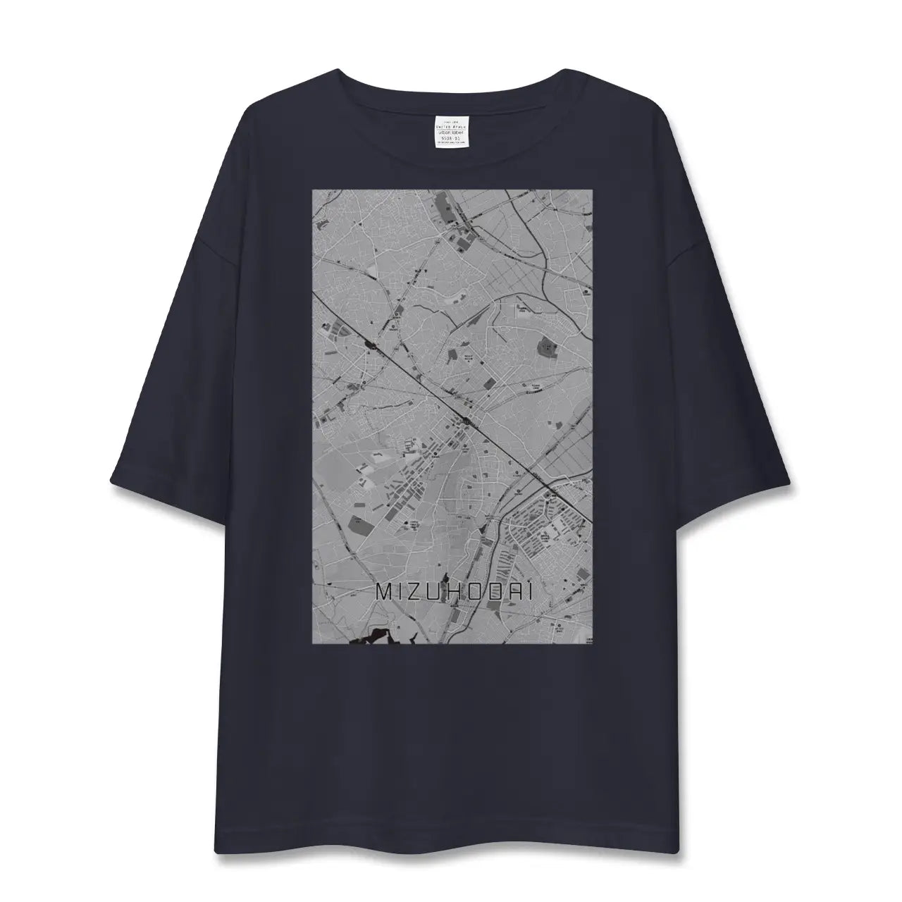 【みずほ台(埼玉県)】地図柄ビッグシルエットTシャツ