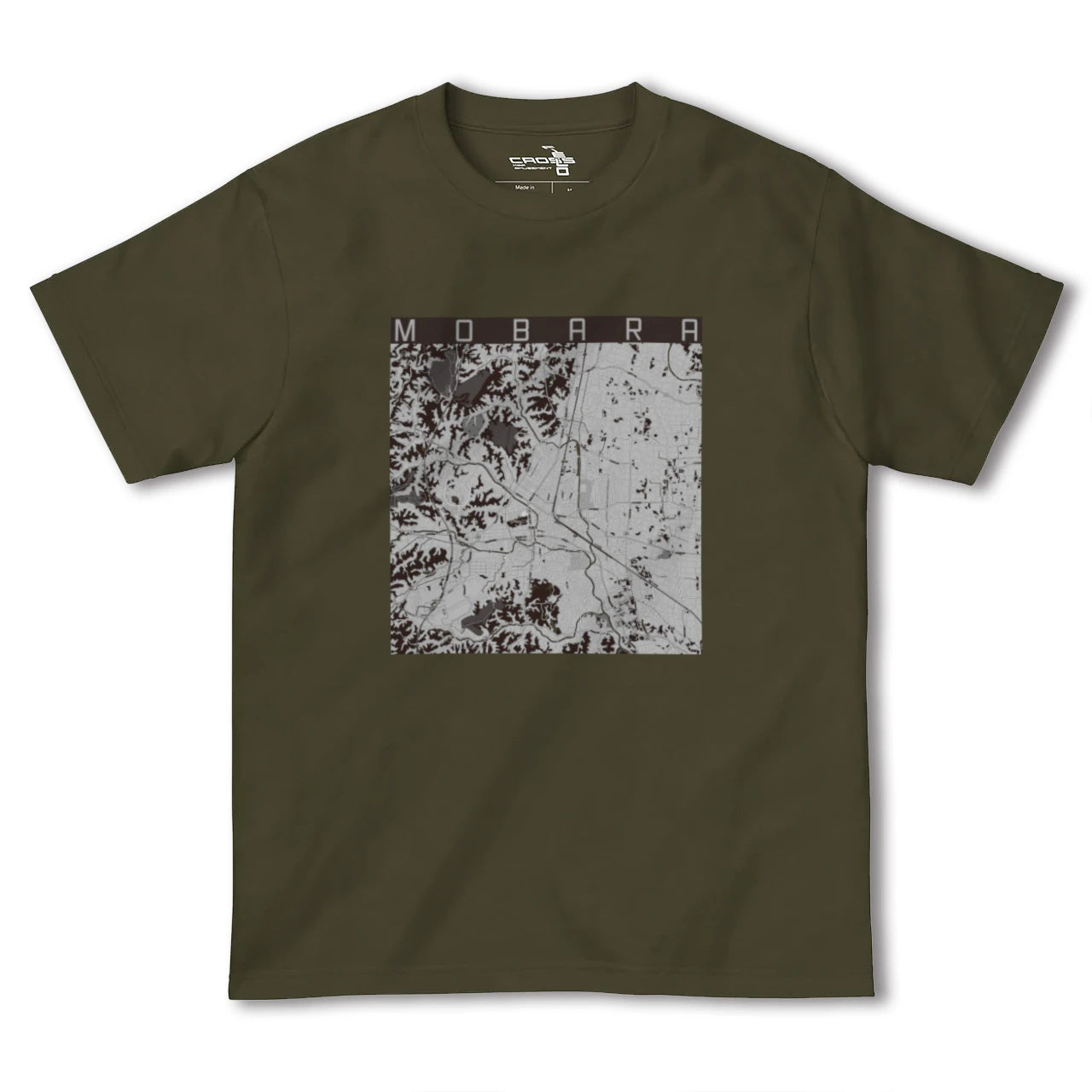 【茂原(千葉県)】地図柄ヘビーウェイトTシャツ
