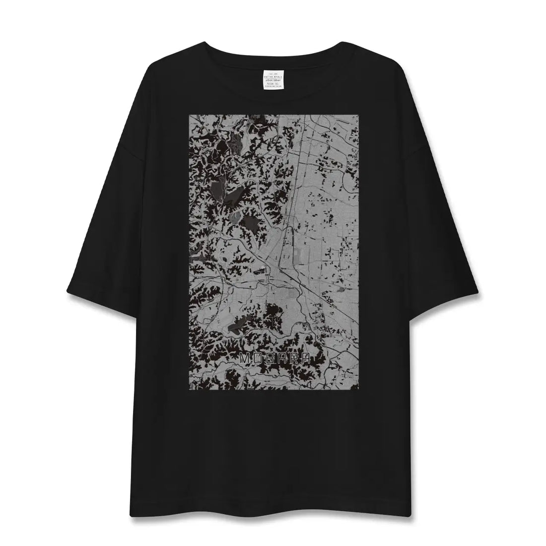 【茂原(千葉県)】地図柄ビッグシルエットTシャツ