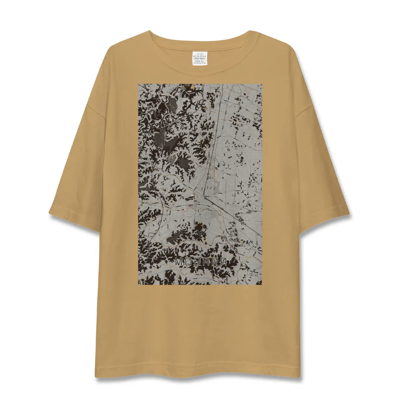 【茂原(千葉県)】地図柄ビッグシルエットTシャツ