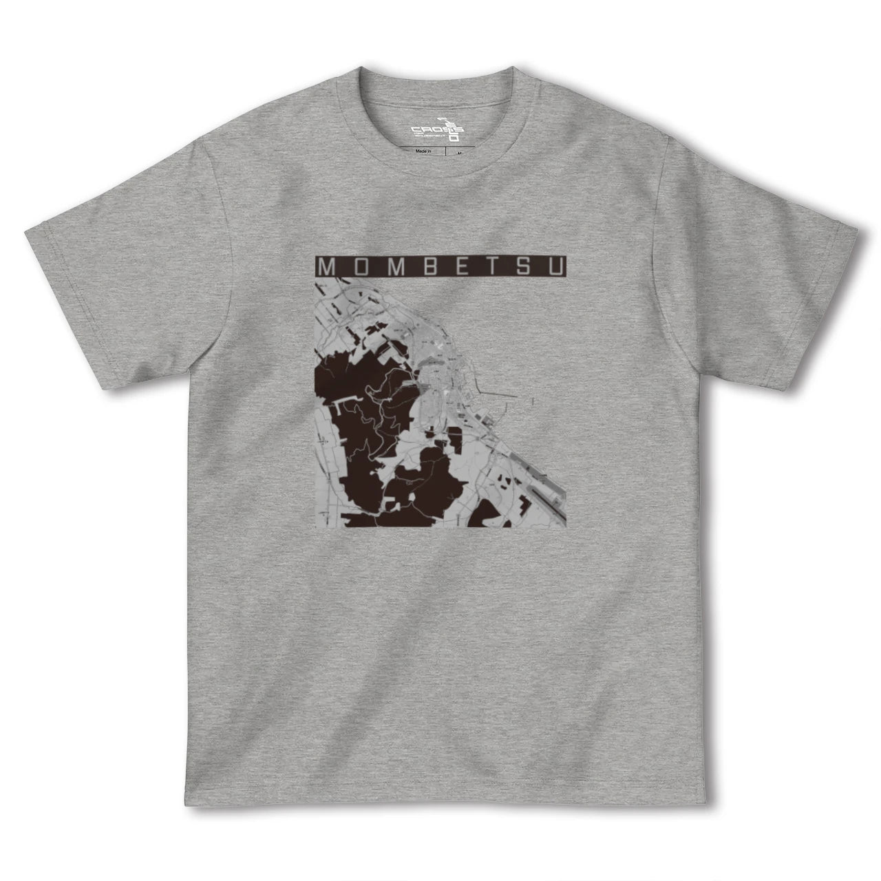 【紋別(北海道)】地図柄ヘビーウェイトTシャツ