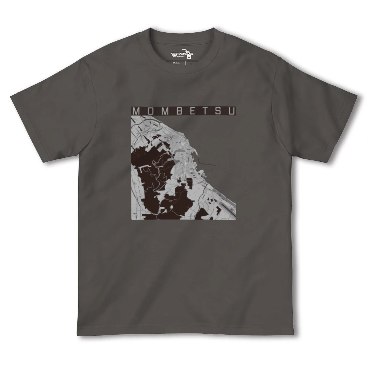 【紋別(北海道)】地図柄ヘビーウェイトTシャツ