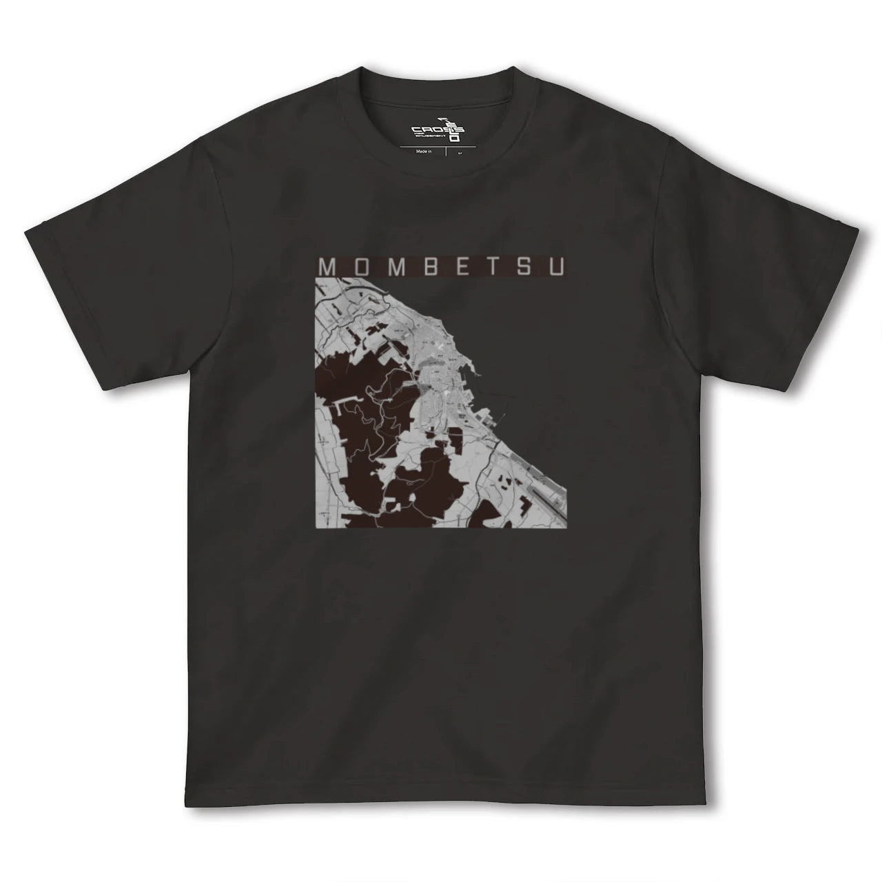 【紋別(北海道)】地図柄ヘビーウェイトTシャツ