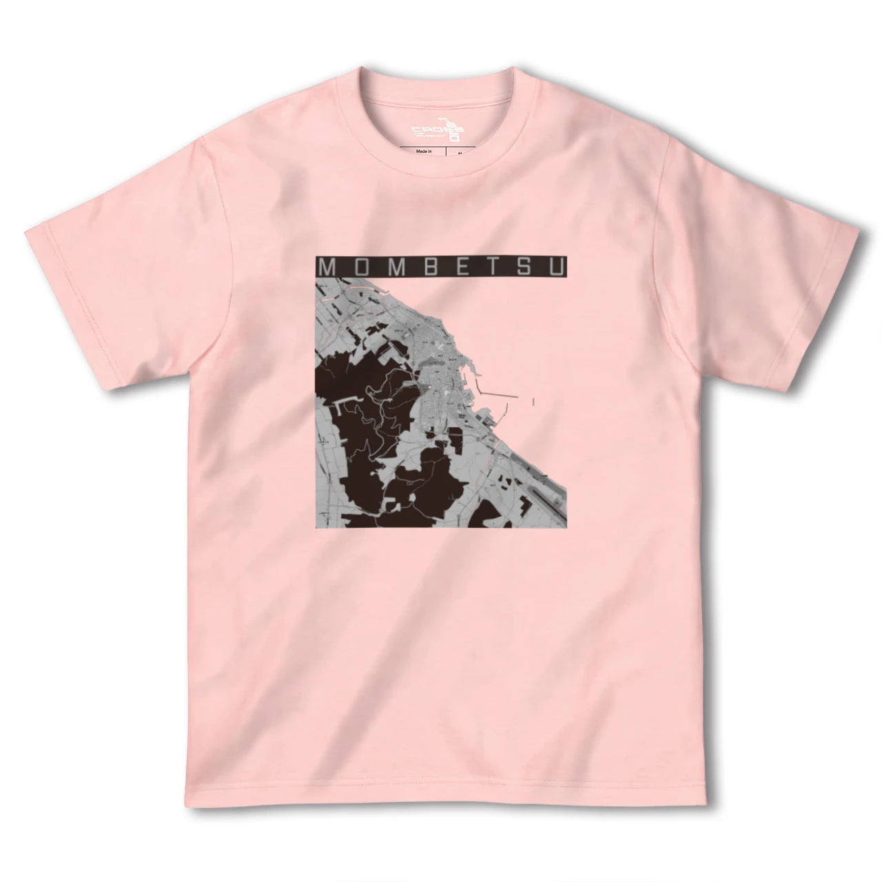 【紋別(北海道)】地図柄ヘビーウェイトTシャツ