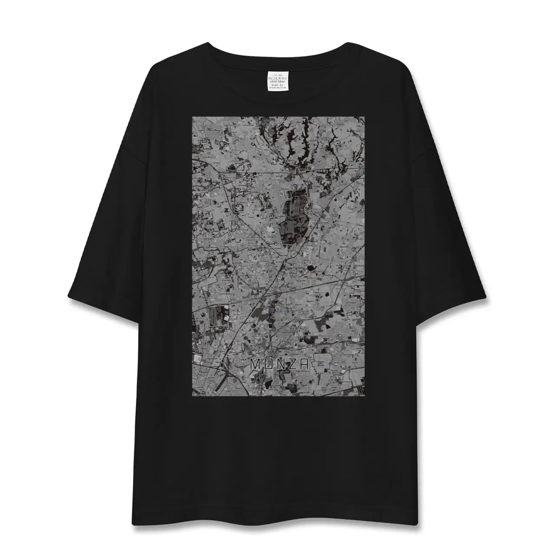 【モンツァ(イタリア)】地図柄ビッグシルエットTシャツ