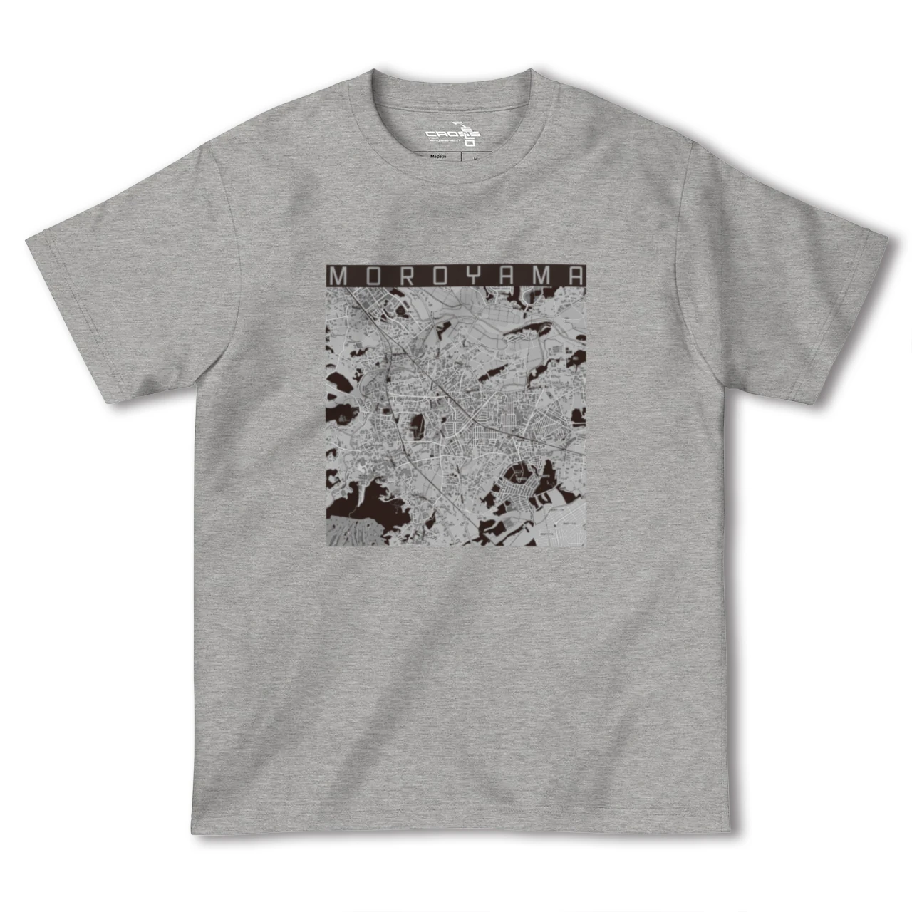 【毛呂山(埼玉県)】地図柄ヘビーウェイトTシャツ