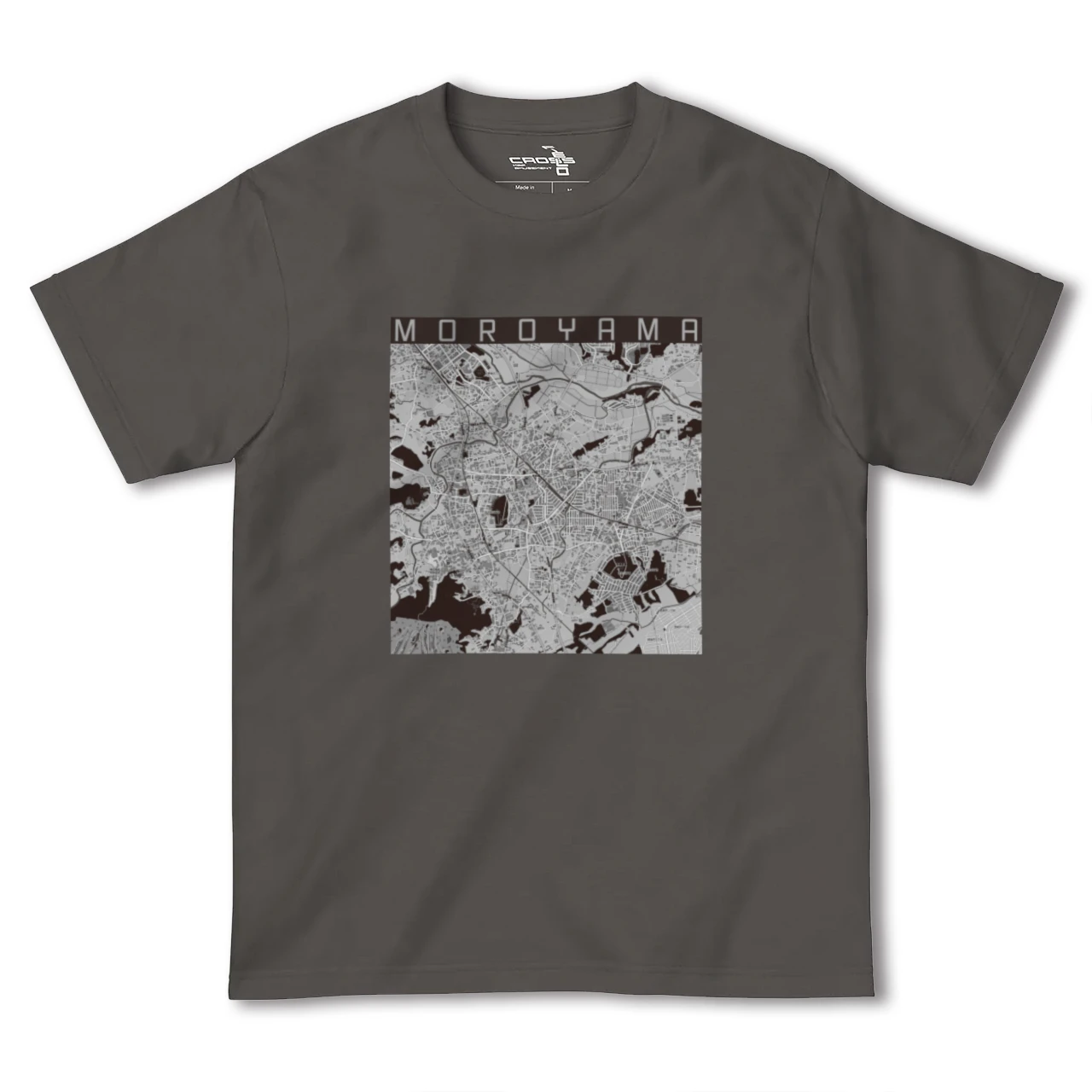 【毛呂山(埼玉県)】地図柄ヘビーウェイトTシャツ