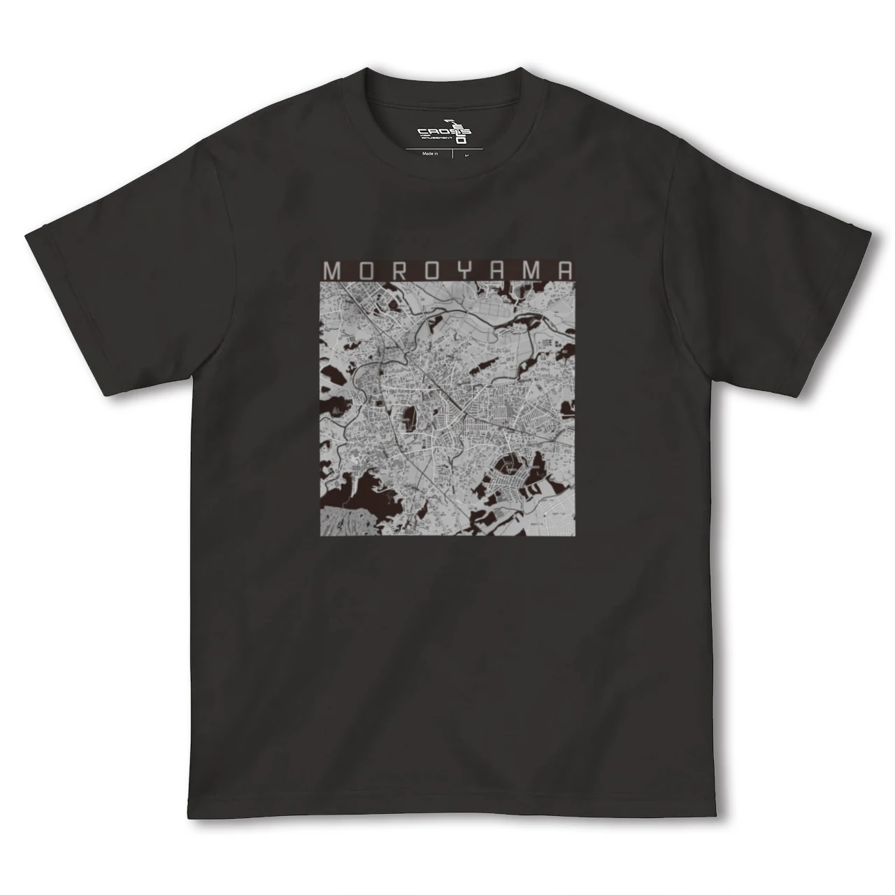 【毛呂山(埼玉県)】地図柄ヘビーウェイトTシャツ