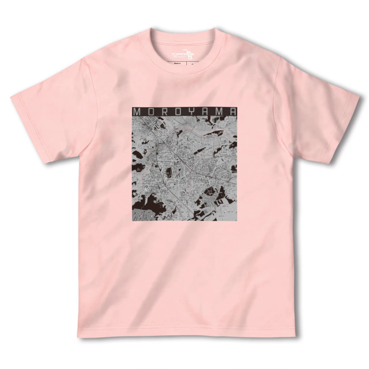 【毛呂山(埼玉県)】地図柄ヘビーウェイトTシャツ