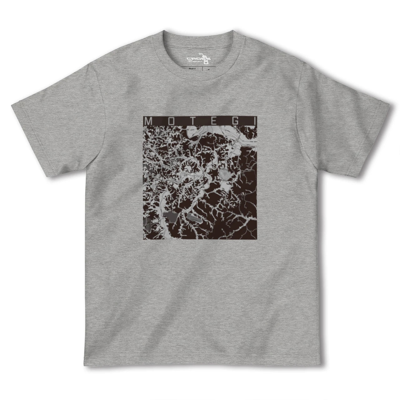 【茂木(栃木県)】地図柄ヘビーウェイトTシャツ