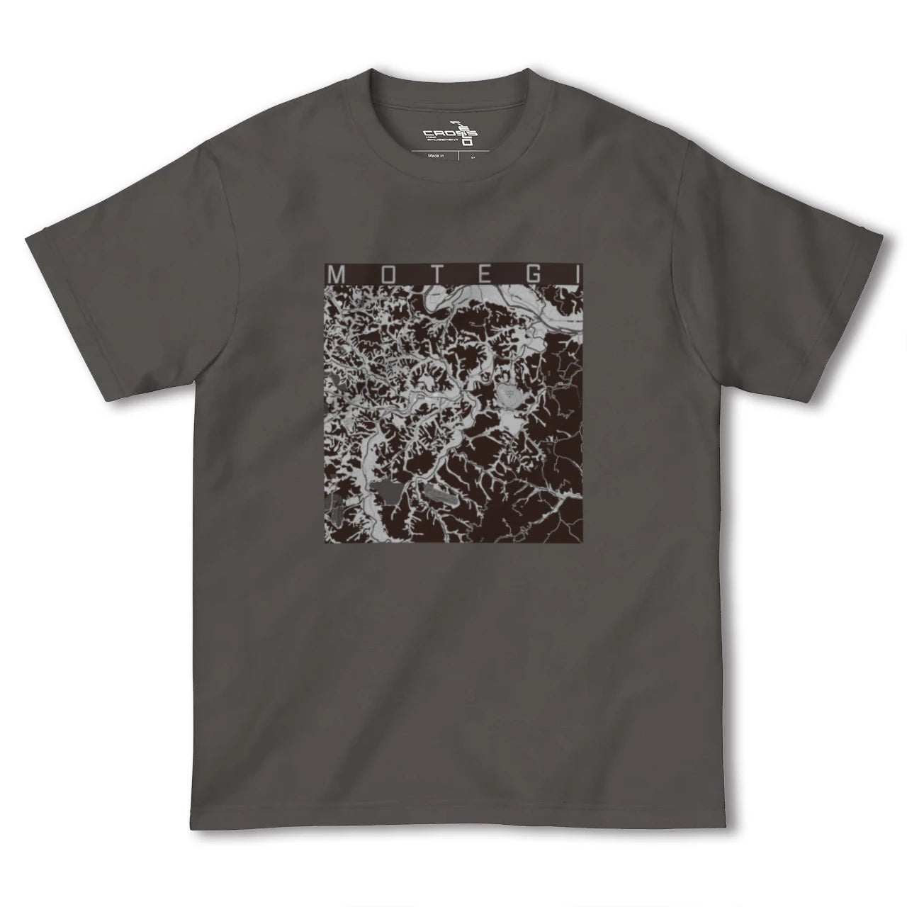 【茂木(栃木県)】地図柄ヘビーウェイトTシャツ