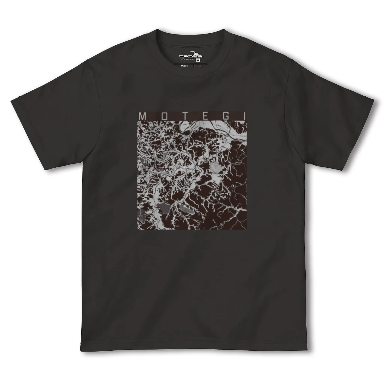 【茂木(栃木県)】地図柄ヘビーウェイトTシャツ