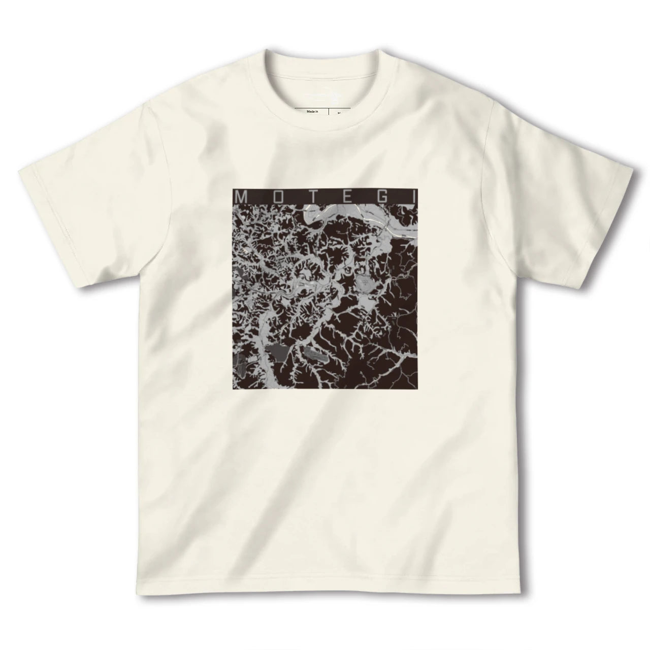 【茂木(栃木県)】地図柄ヘビーウェイトTシャツ