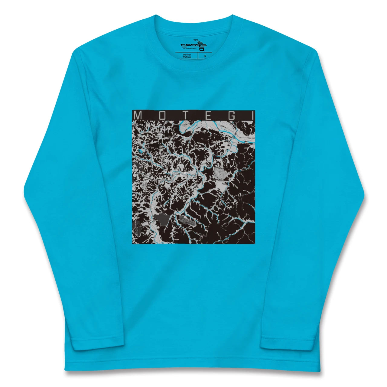 【茂木(栃木県)】地図柄ロングスリーブTシャツ