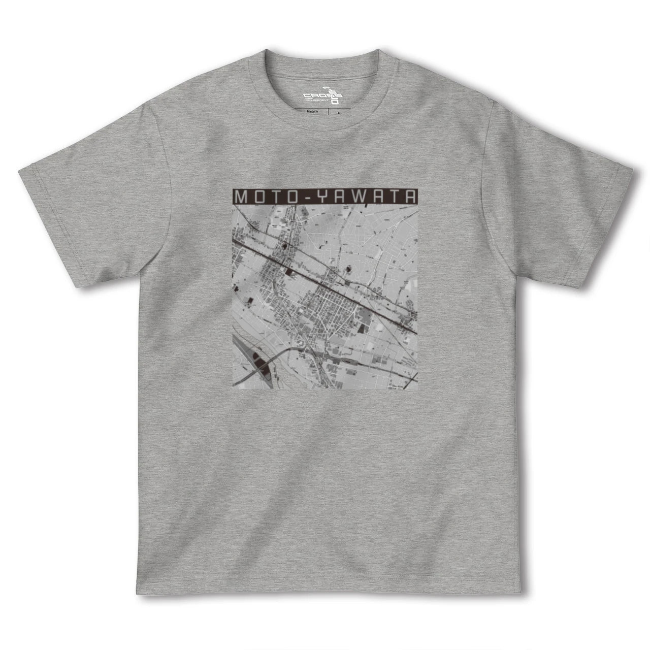 【本八幡(千葉県)】地図柄ヘビーウェイトTシャツ