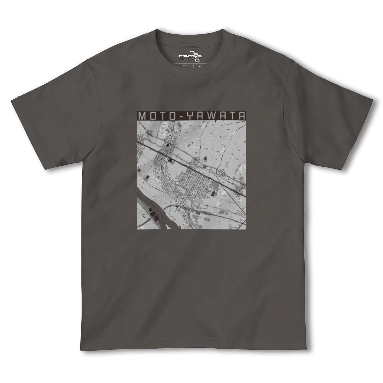 【本八幡(千葉県)】地図柄ヘビーウェイトTシャツ
