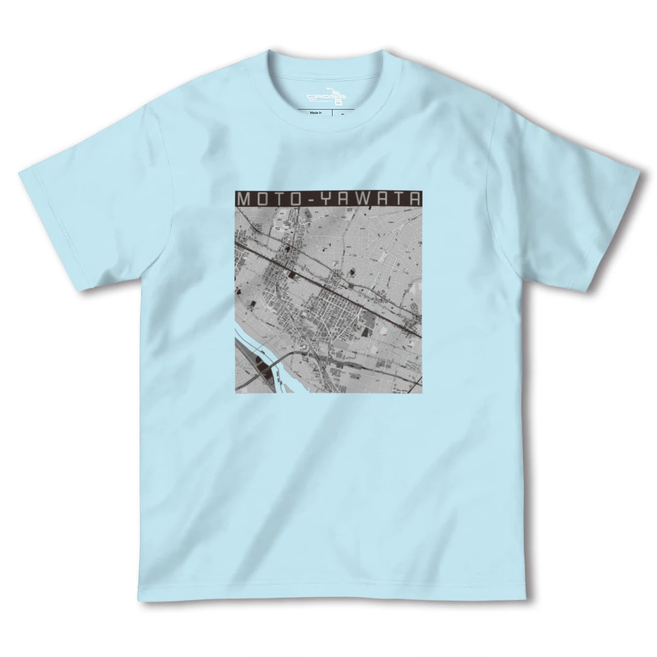 【本八幡(千葉県)】地図柄ヘビーウェイトTシャツ