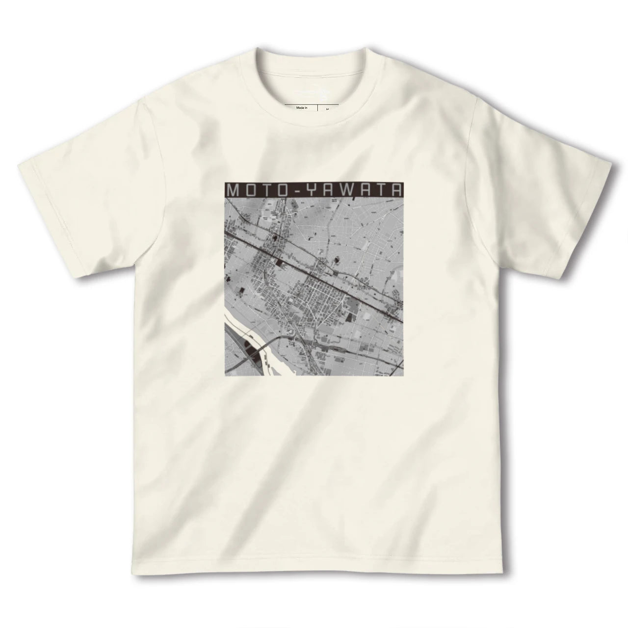 【本八幡(千葉県)】地図柄ヘビーウェイトTシャツ