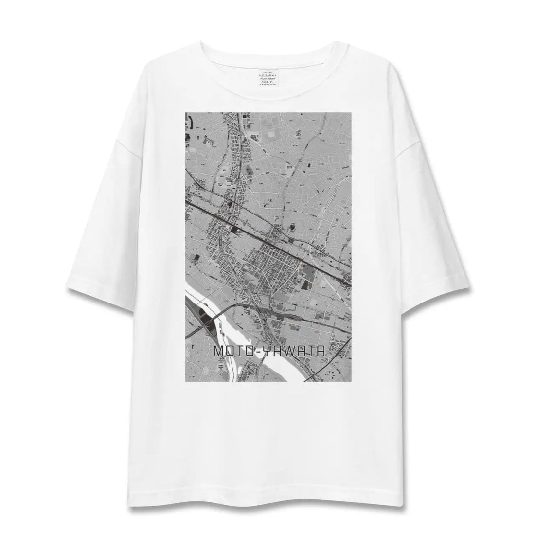 【本八幡(千葉県)】地図柄ビッグシルエットTシャツ