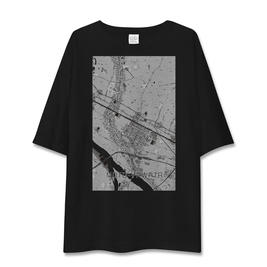【本八幡(千葉県)】地図柄ビッグシルエットTシャツ