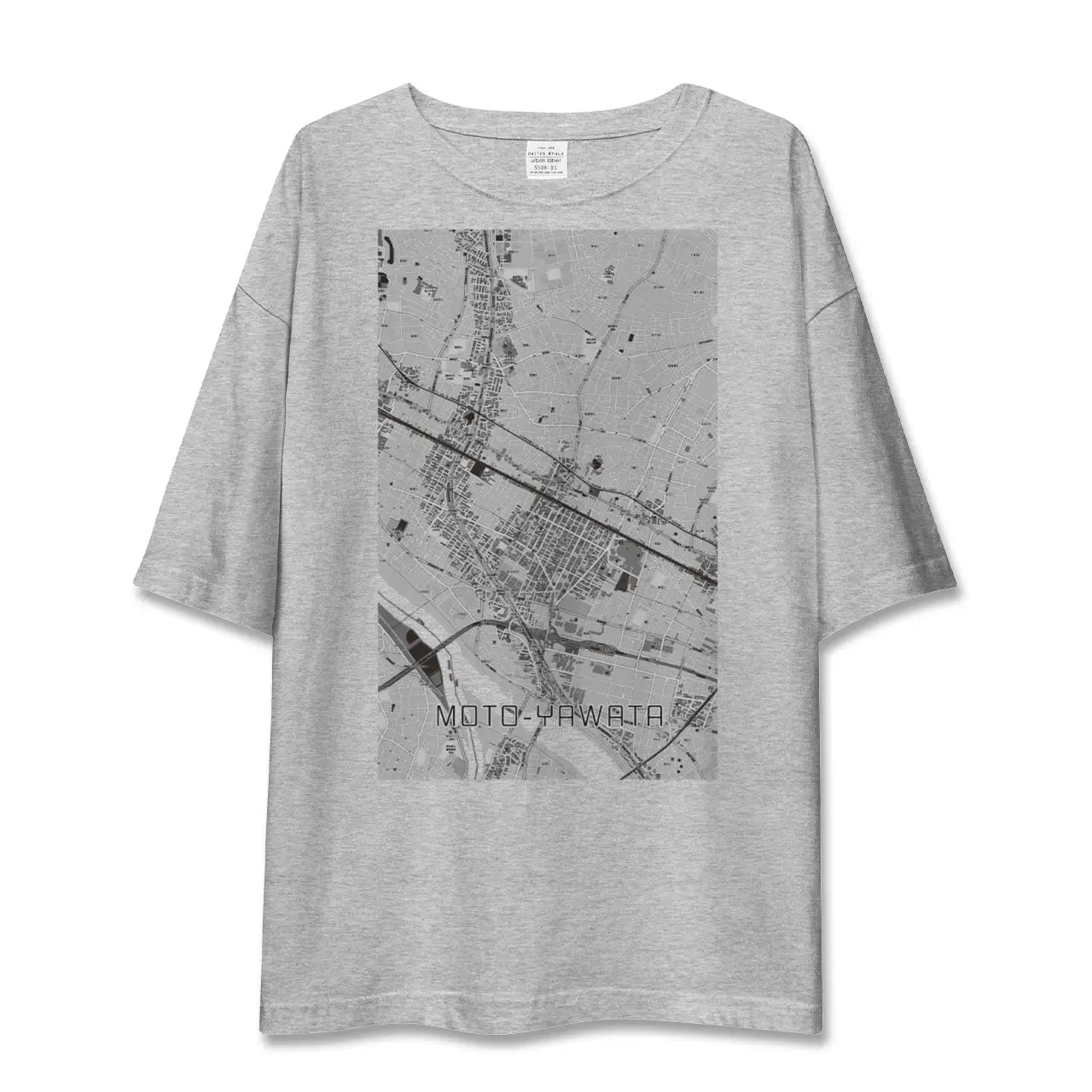 【本八幡(千葉県)】地図柄ビッグシルエットTシャツ