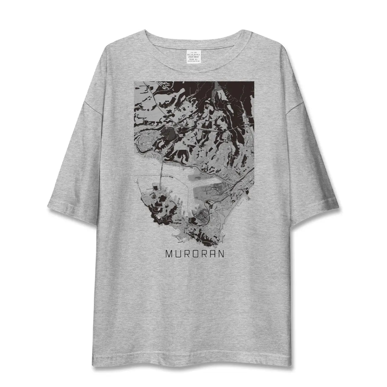【室蘭(北海道)】地図柄ビッグシルエットTシャツ