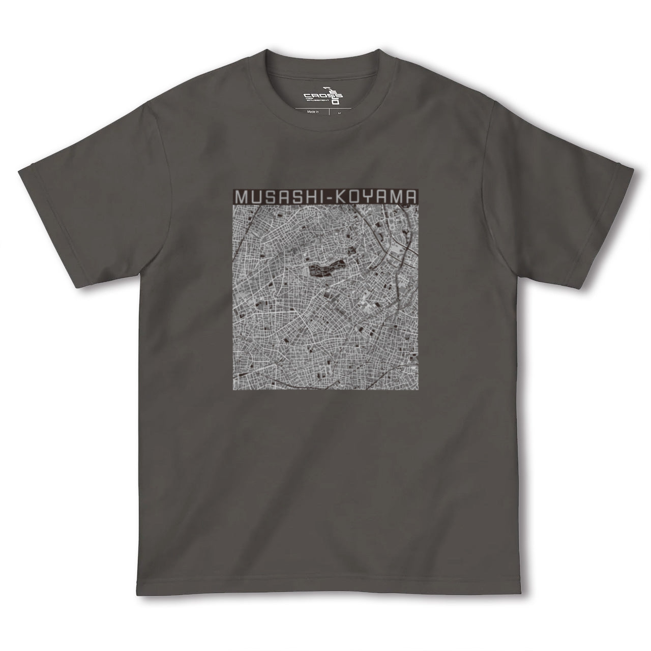 【武蔵小山(東京都)】地図柄ヘビーウェイトTシャツ