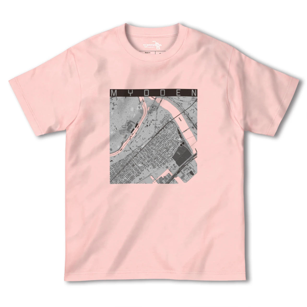 【妙典(千葉県)】地図柄ヘビーウェイトTシャツ