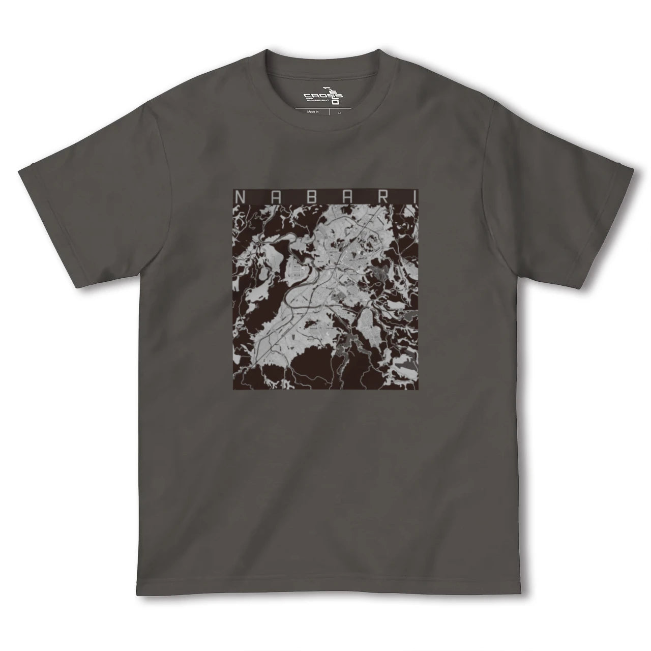 【名張(三重県)】地図柄ヘビーウェイトTシャツ