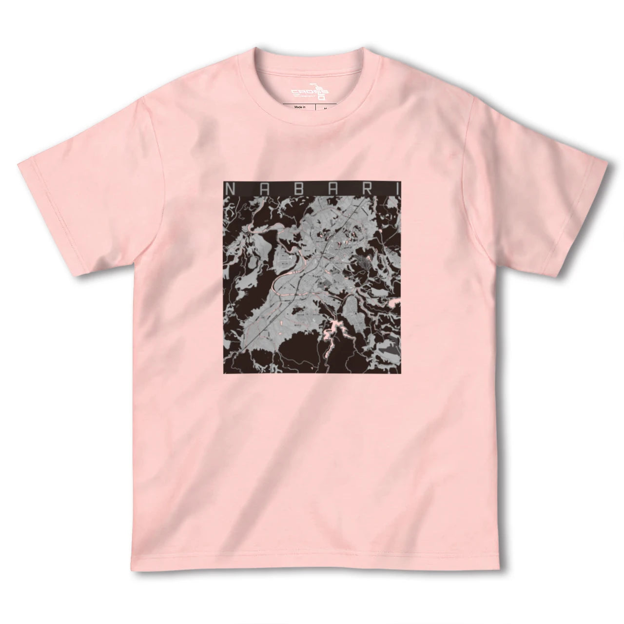 【名張(三重県)】地図柄ヘビーウェイトTシャツ