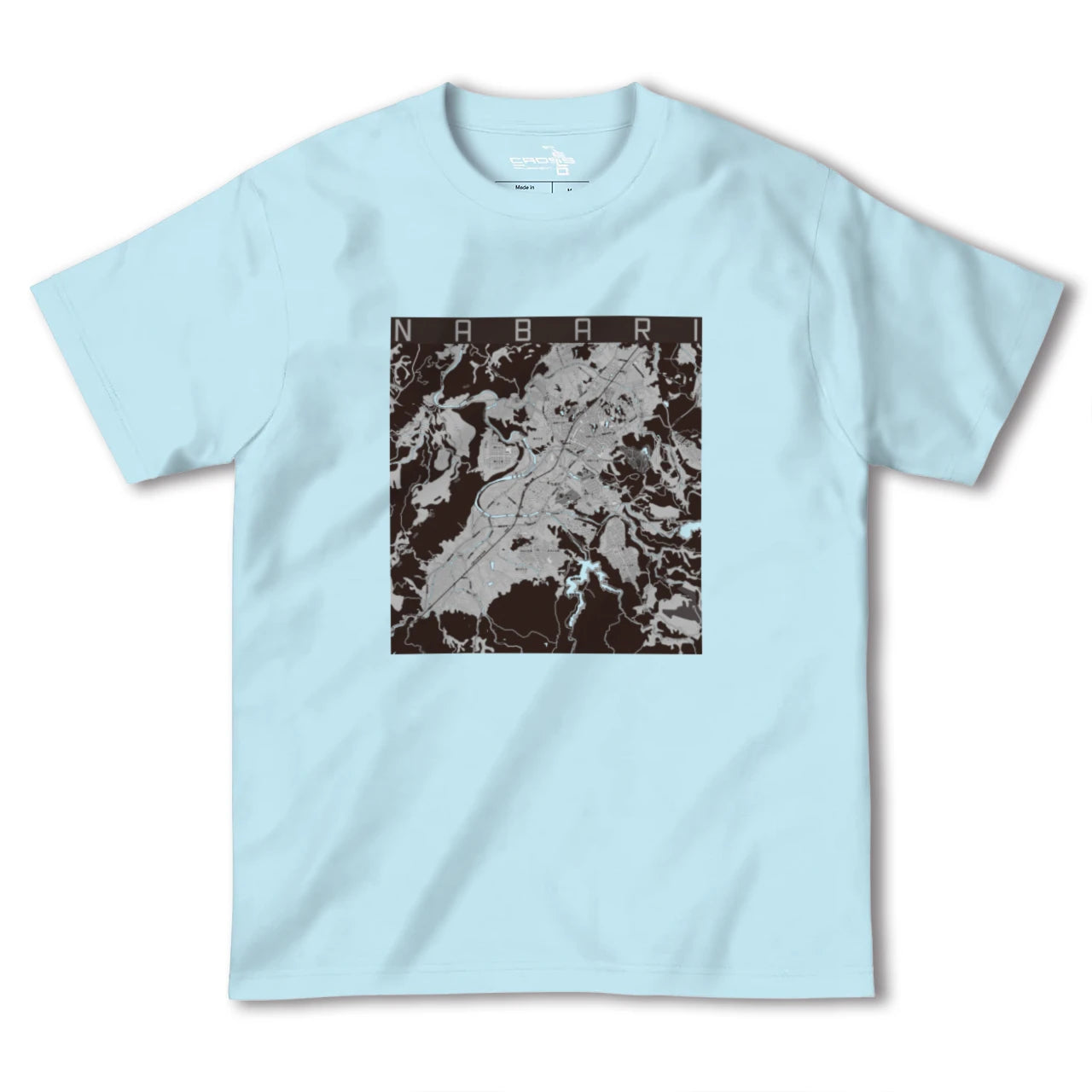 【名張(三重県)】地図柄ヘビーウェイトTシャツ