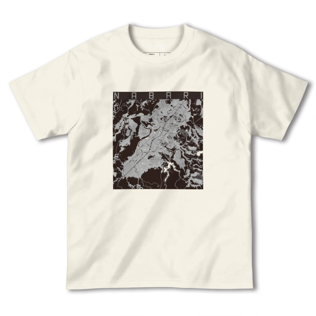 【名張(三重県)】地図柄ヘビーウェイトTシャツ